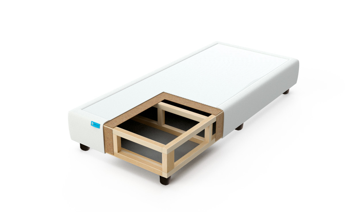 BOX SPRING кровать для отеля с жестким основанием от компании Капитан Траум