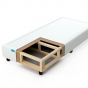 BOX SPRING кровать для отеля с жестким основанием от компании Капитан Траум