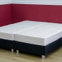 Двуспальная кровать для отеля на основе BOX SPRING серии BS-110 от компании Капитан Траум